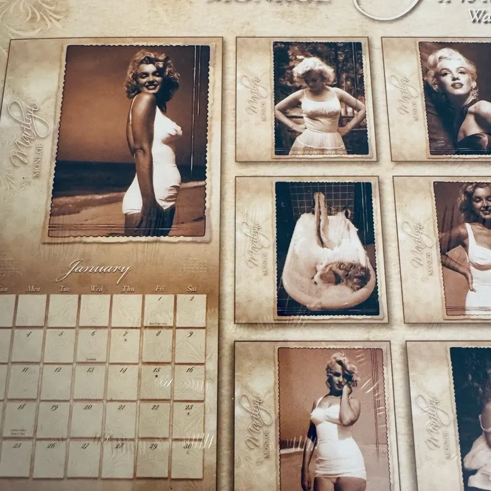 Marilyn Monroe 2010 Wall Hanging Calendar